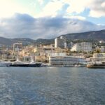 Explore the breathtaking skyline and luxury yachts at Monaco's picturesque harbor.