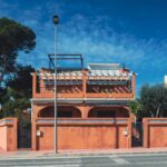 A picturesque villa in San Javier, Spain, showcasing classic Spanish architecture on a sunny day.